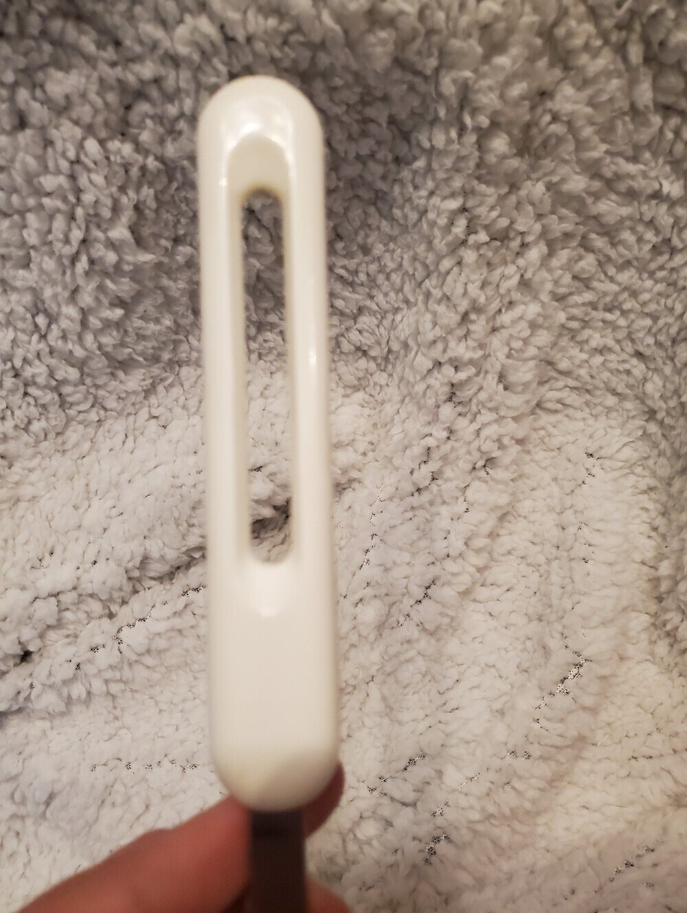 Vintage Bonny Pink Nylon Serving Spoon with White Handle Made In USA 12” - Picture 4 of 5